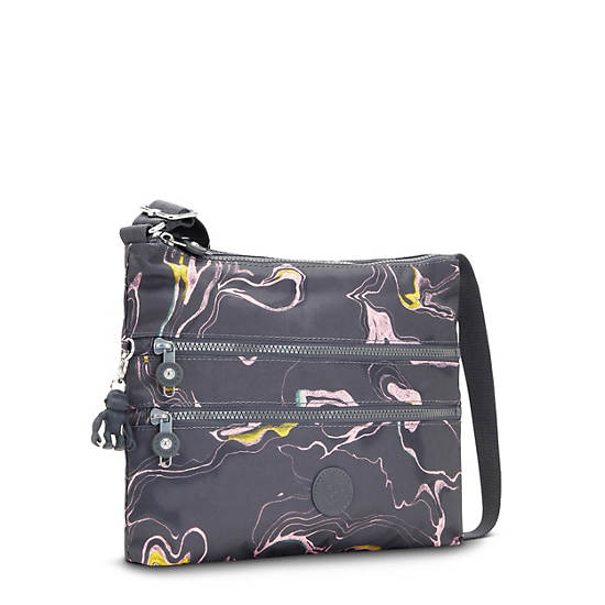 Kipling Alvar Printed Crossbody Táska Szürke Színes | HU 1068CT